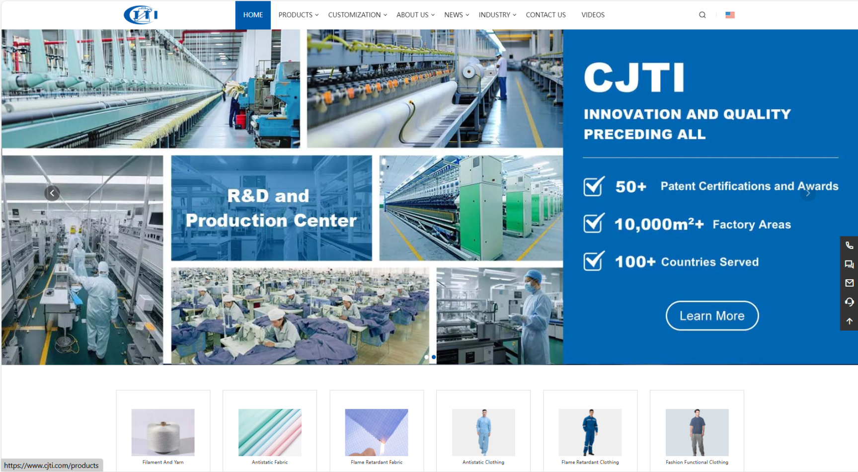 Jiangsu Textile Research Institute Inc.