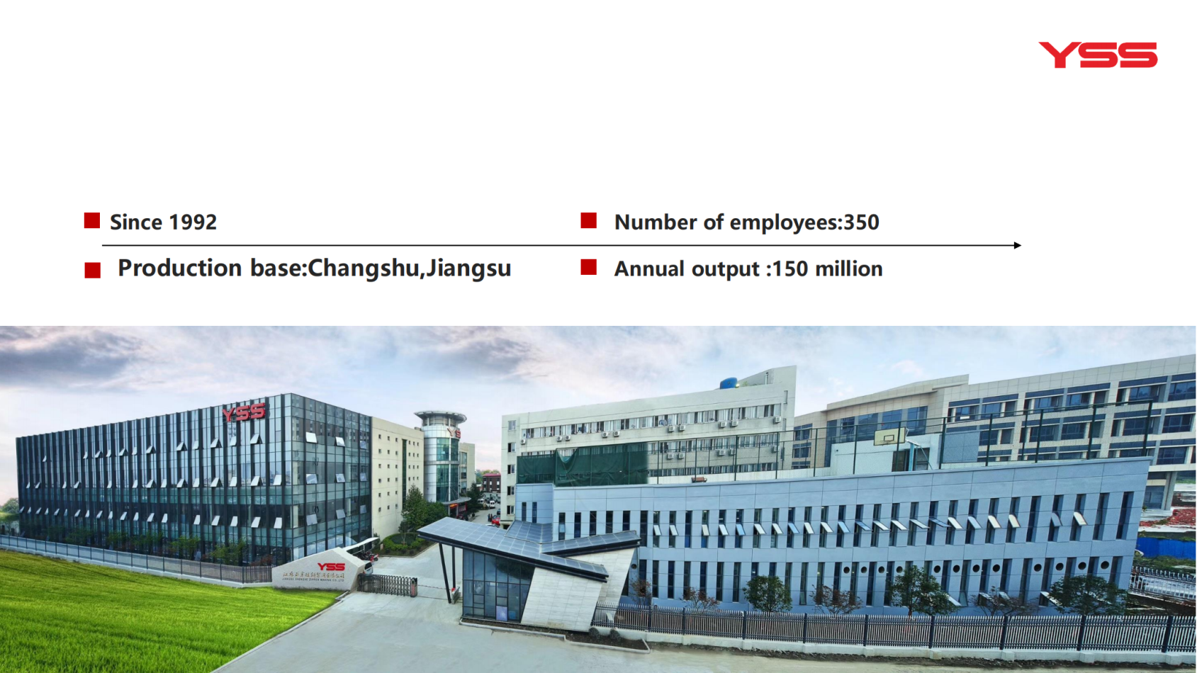 Jiangsu Shengye YSS Zipper Technology Co., Ltd.