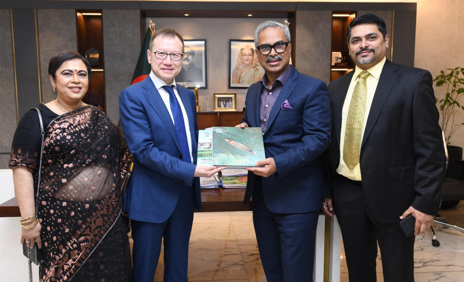 China can support Bangladesh's shift to Non-Cotton Apparels