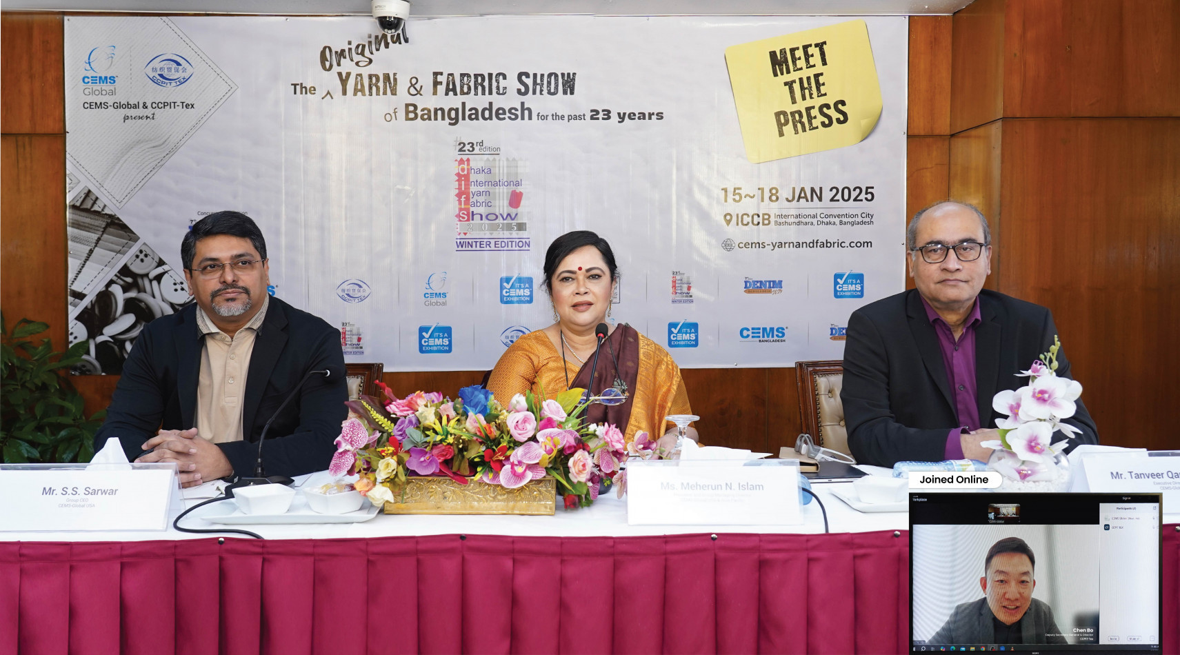 23rd Dhaka International Yarn & Fabric Show 2025 (Winter Edition): A Global Textile Extravaganza to be held in Dhaka, from 15 – 18 January 2025