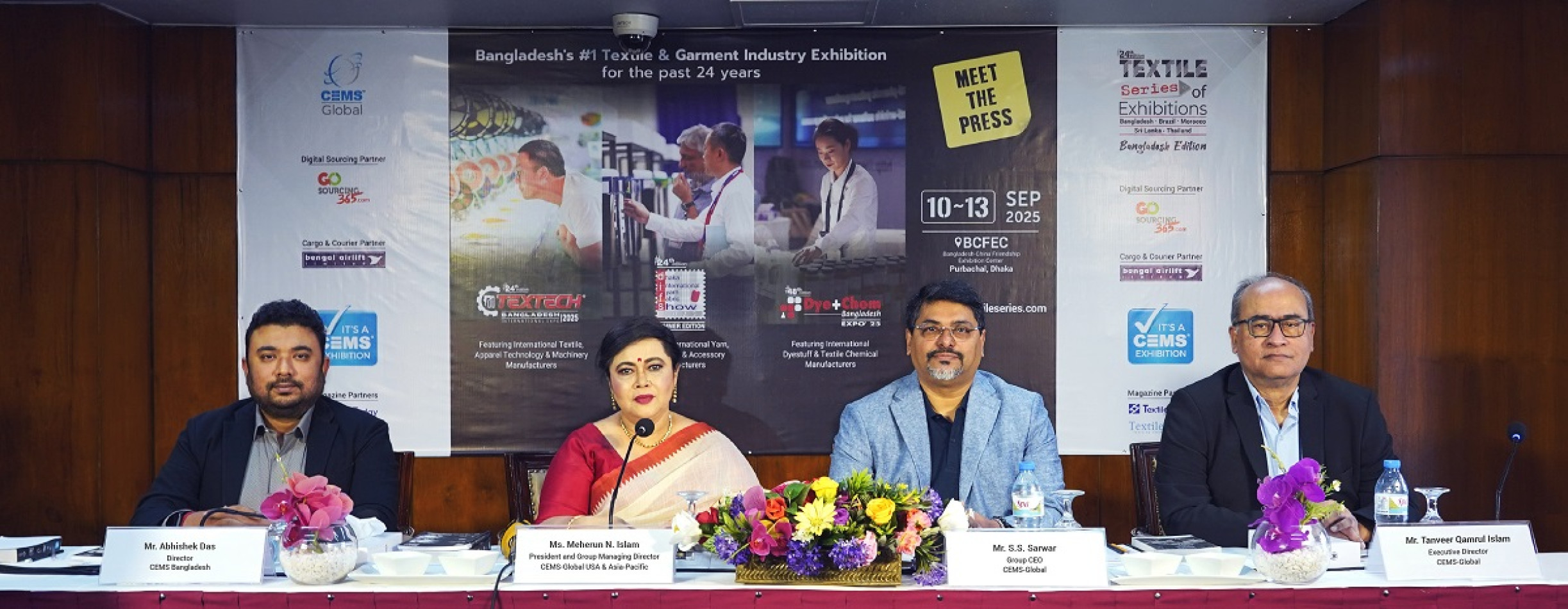 CEMS-Global USA’s 24th Bangladesh edition of the Textile Series of Exhibitions Returns to Dhaka – Celebrating 24 Years of Empowering Bangladesh’s Textile and Garment Industry